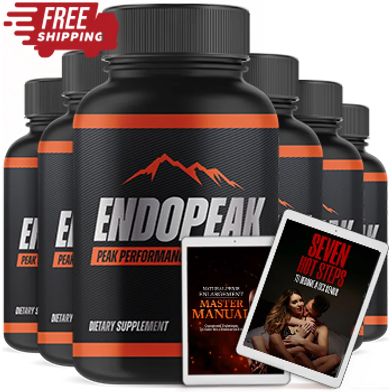 EndoPeak Natural Men's Wellness Formula — 6 Bottle / 180 Day Pack