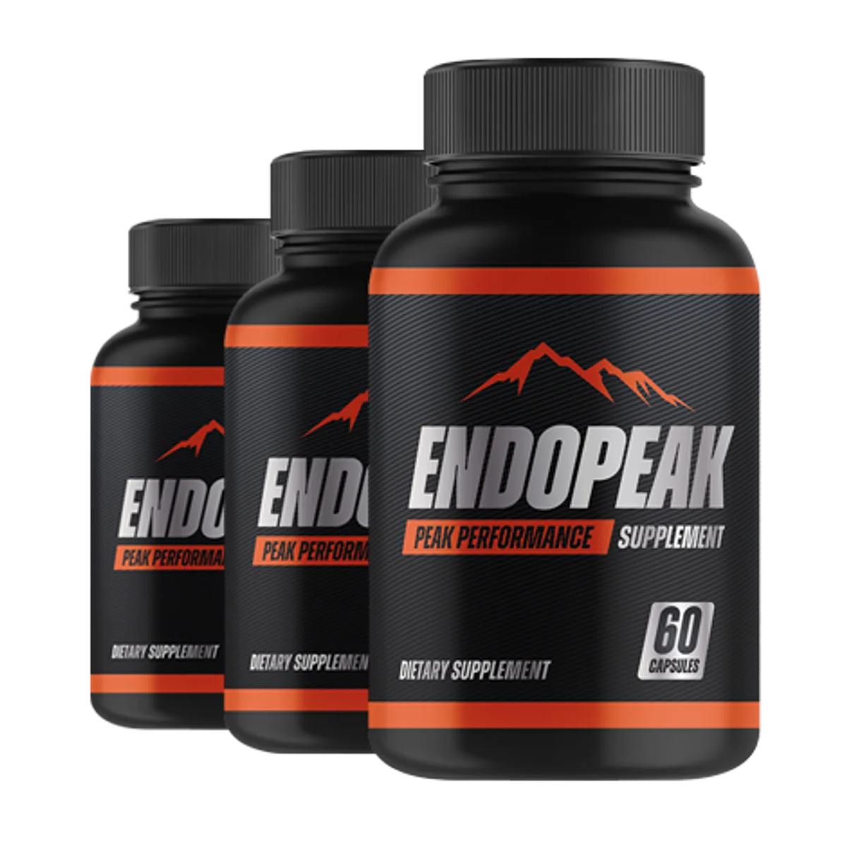 EndoPeak Natural Men's Wellness Formula — Front Label